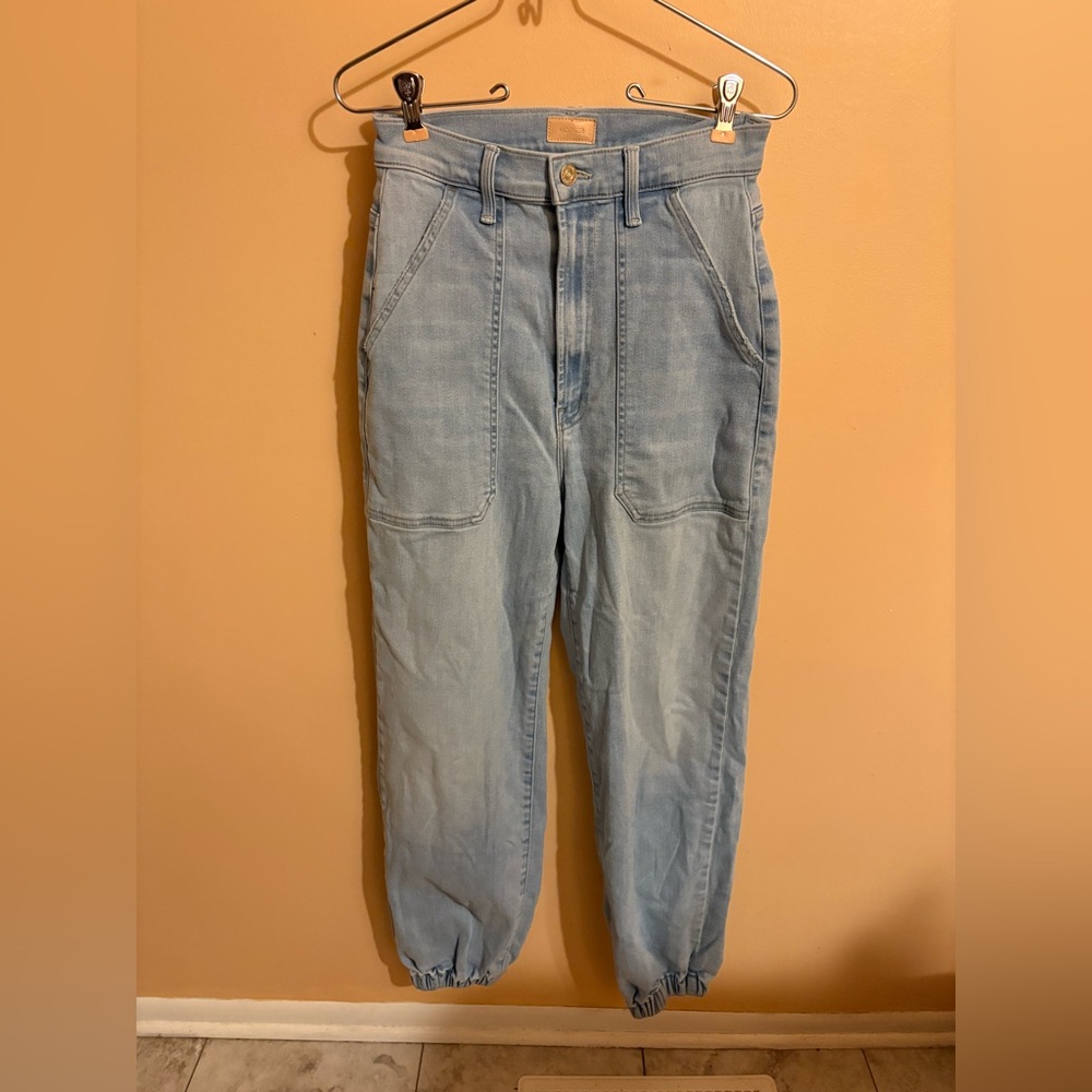 Mother The Wrapper Patch Springy Ankle Jeans In C… - image 5